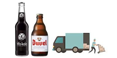 Free Shipping to Spain on beer and soft drinks orders
