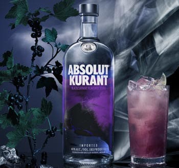 Vodka Absolut Kurant en Bodecall