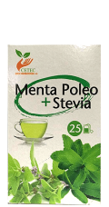 Infusión de Menta Poleo + Stevia Cetec