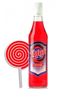 Licor kojak y piruleta