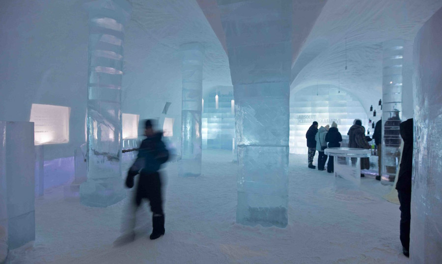 Icebar Icehotel en Suecia