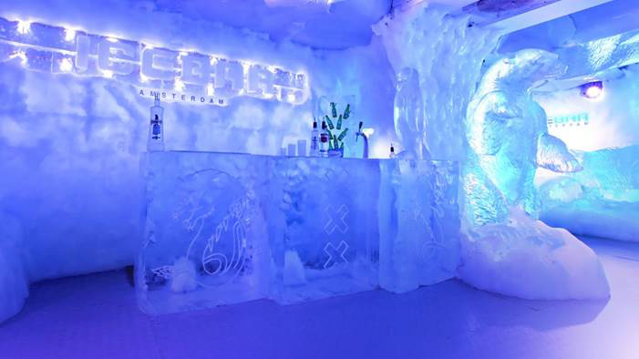 Xtracold Icebar en Amsterdam