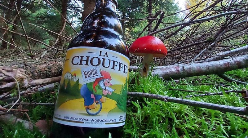 Cerveza belga La Chouffe Blonde