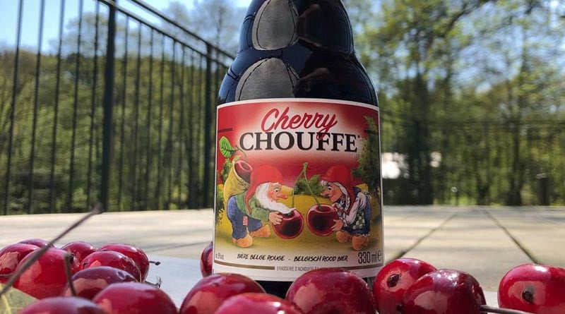Cerveza afrutada Cherry Chouffe
