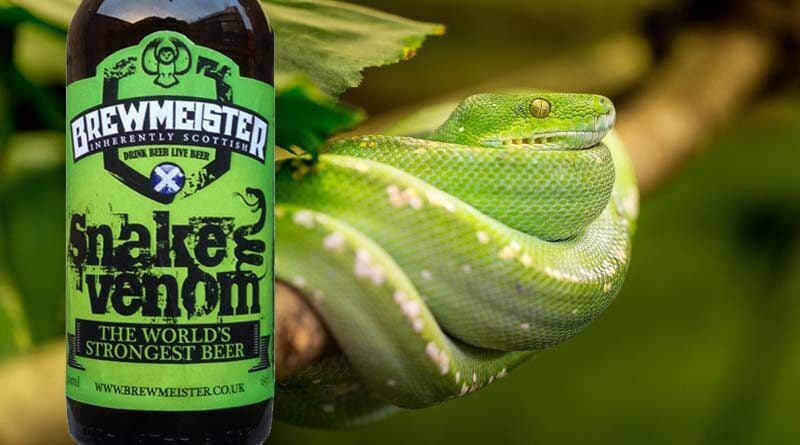 Snake Venom, la cerveza más fuerte del mundo