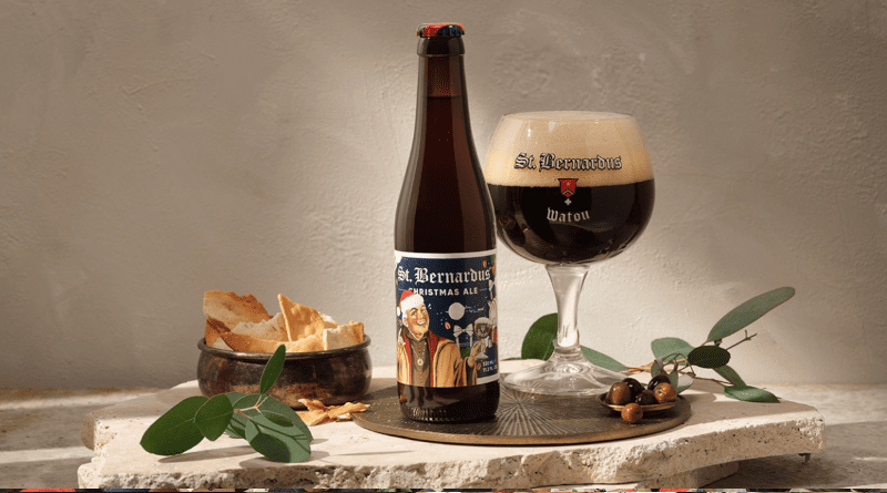 St Bernardus Chrismas Ale, cerveza de Navidad belga