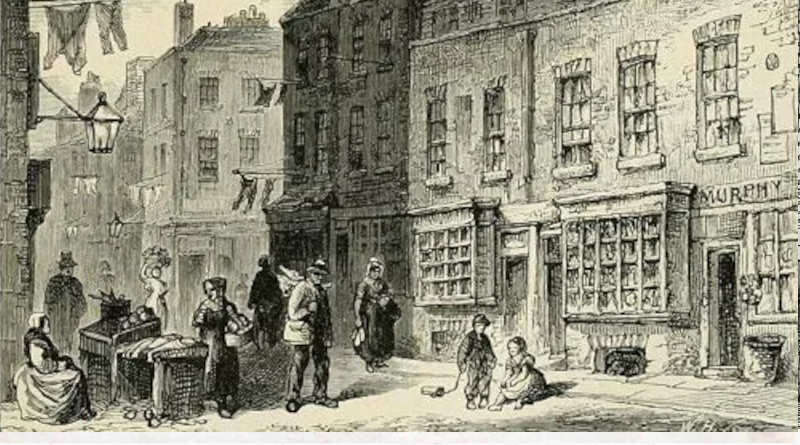 Barrio de St Giles Rookery, Londres