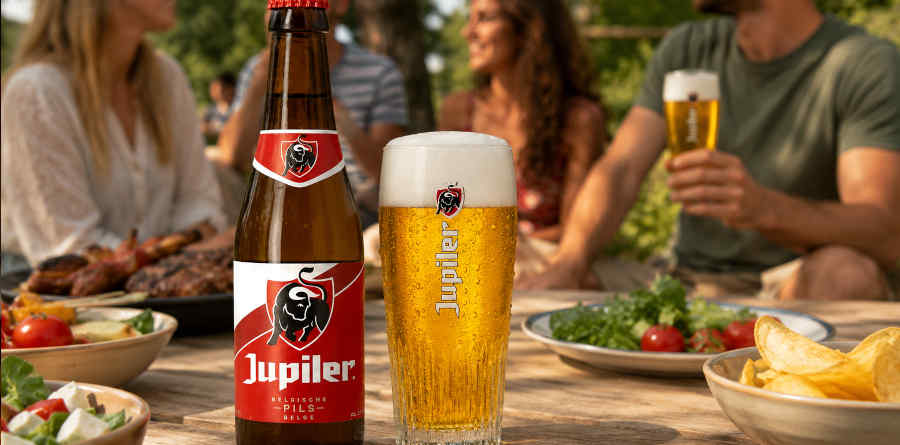 Cervez belga Jupiler