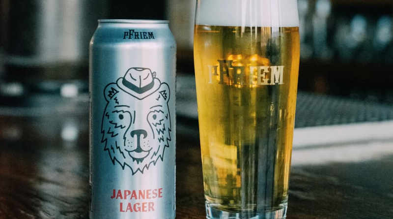 Japanese Lager de pFriem Family Brewers