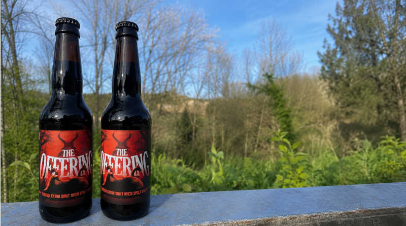 Cerveza Reptilian The Offering, Stout elaborada con kveik
