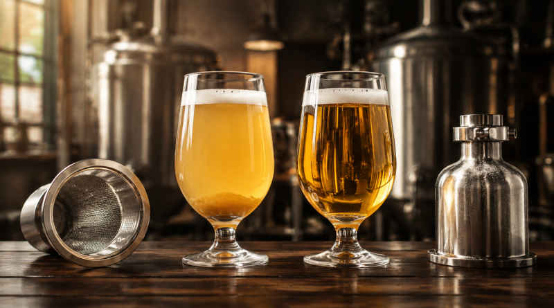 Cerveza sin filtrar ni pasteurizar