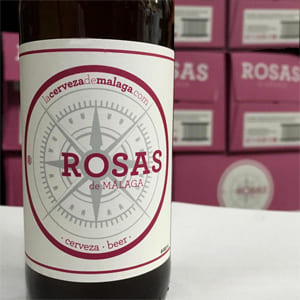 Cerveza Rosas de Málaga en Bodecall
