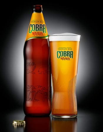 Cobra beer en Bodecall
