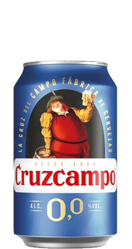 Cruzcampo 0,0, Cerveza Sin Alcohol 
