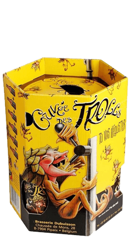 Pack Cuvee des Trolls 6 Cervezas 33 cl 1 Vaso