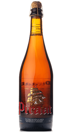Cerveza belga Piraat 75 cl