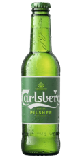 Cerveza danesa Carlsberg Pilsner