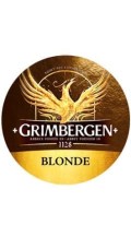 Cerveza belga de abadía Grimbergen Blonde