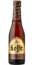 Cerveza de abadía belga Leffe Brune / Bruin