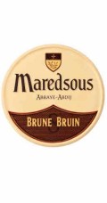 Cerveza de abadía belga Maredsous 8 Brune