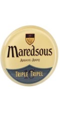 Cerveza de abadía belga Maredsous 10 Tripel