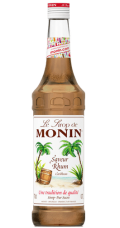 Monin Caribbean Rum Sirope Ron