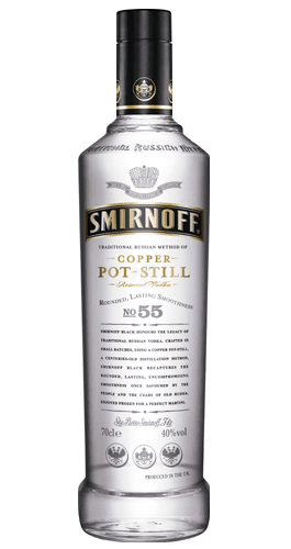 Vodka Smirnoff Etiqueta Negra